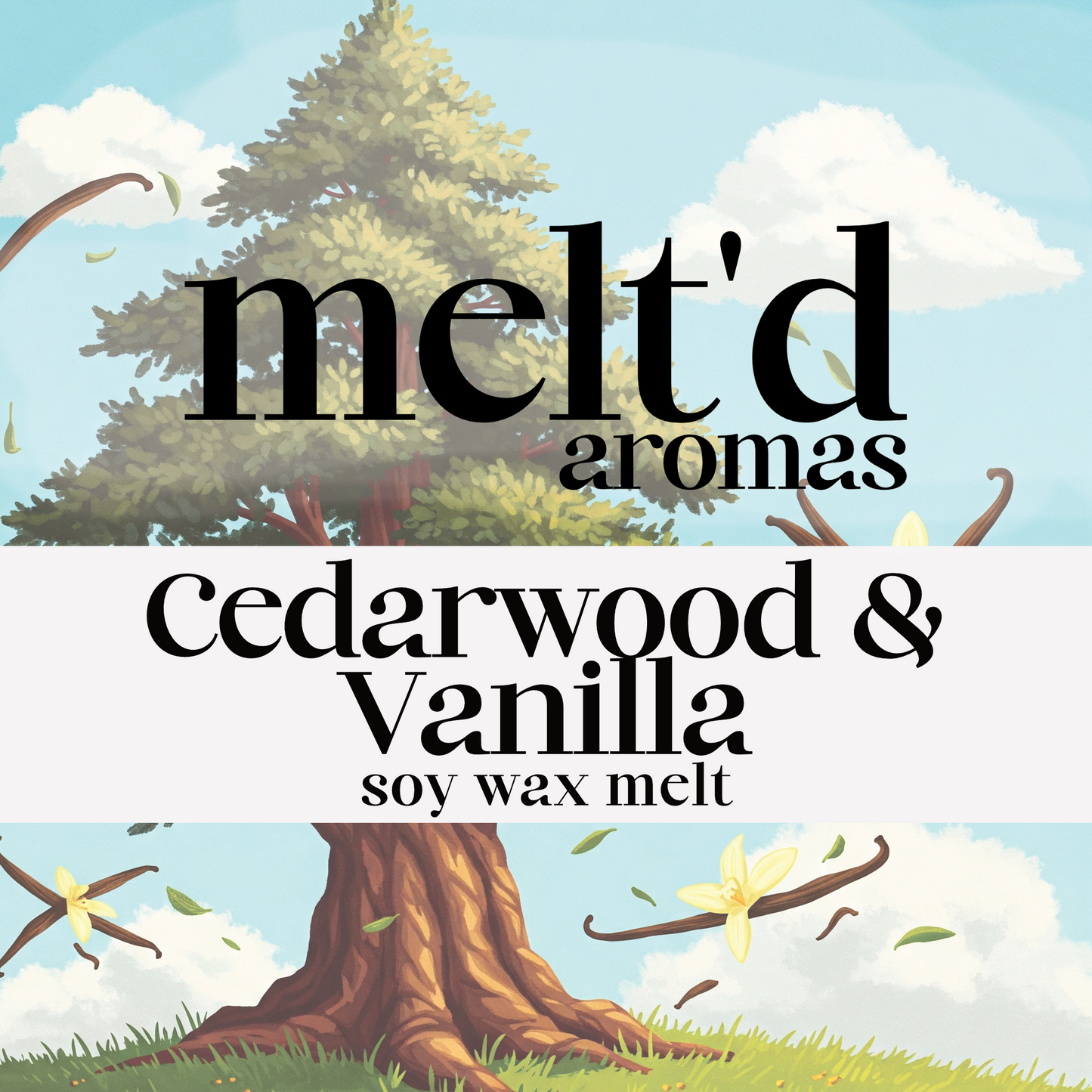 Cedarwood & Vanilla - Wax Melt