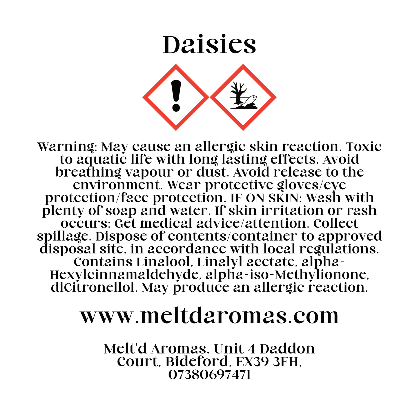 Daisies - Wax Melt