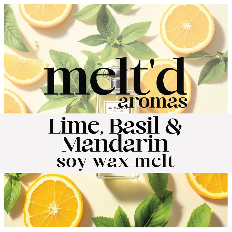 Lime, Basil & Mandarin - Wax Melt
