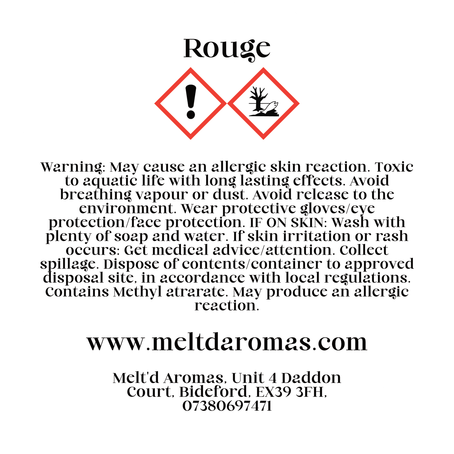 Rouge - Wax Melt
