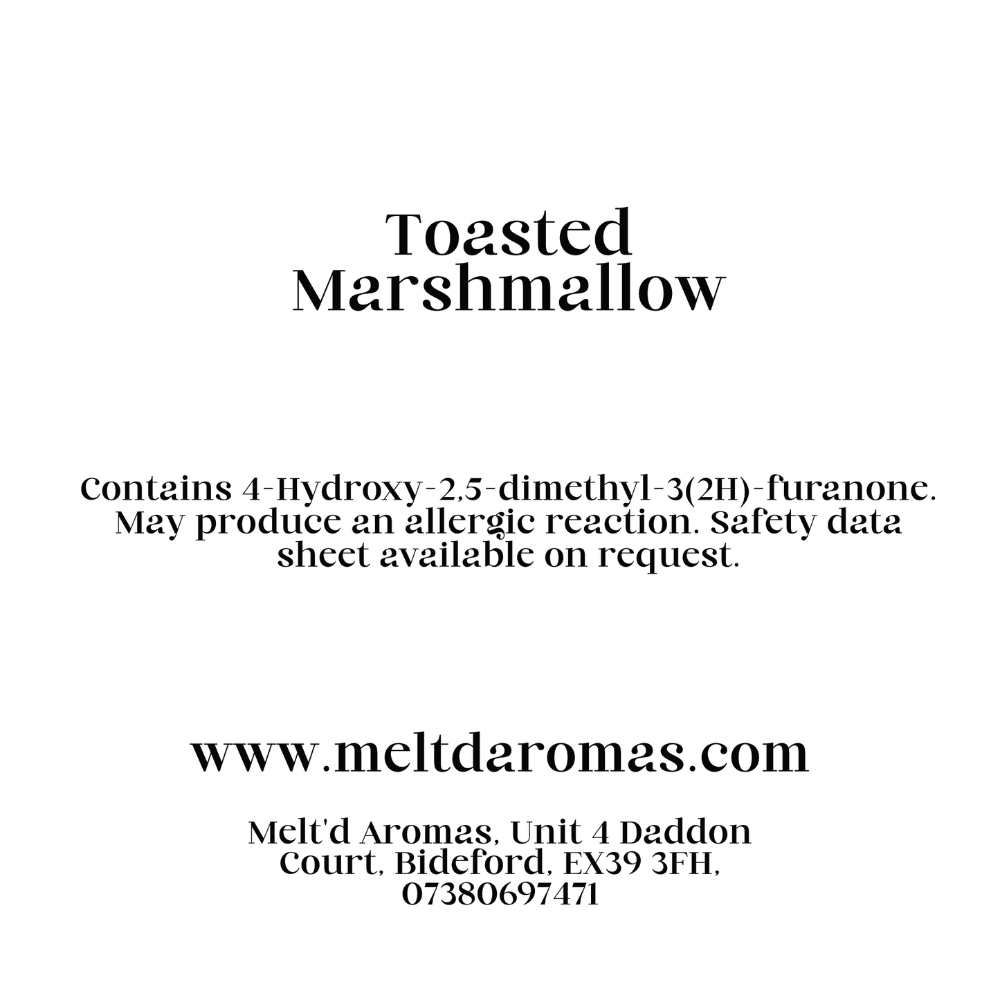 Toasted Marshmallow - Wax Melt