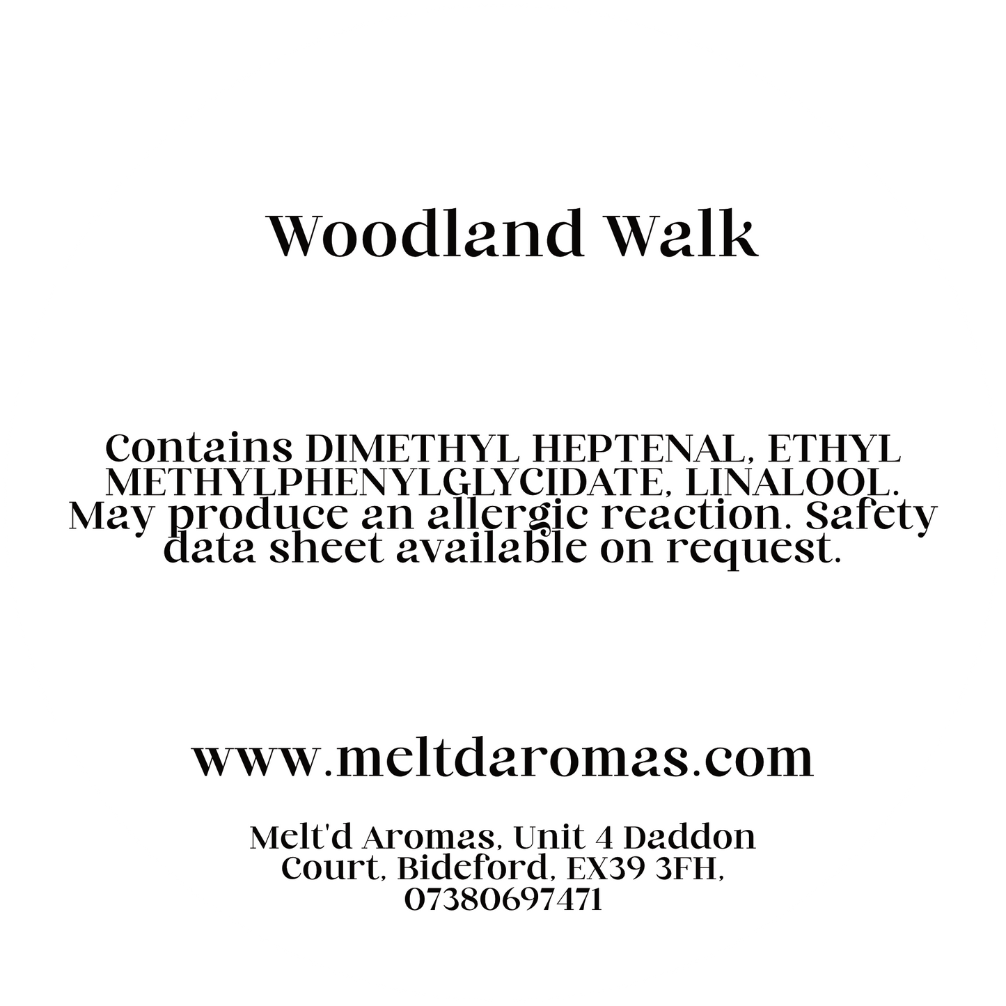 Woodland Walk - Wax Melt