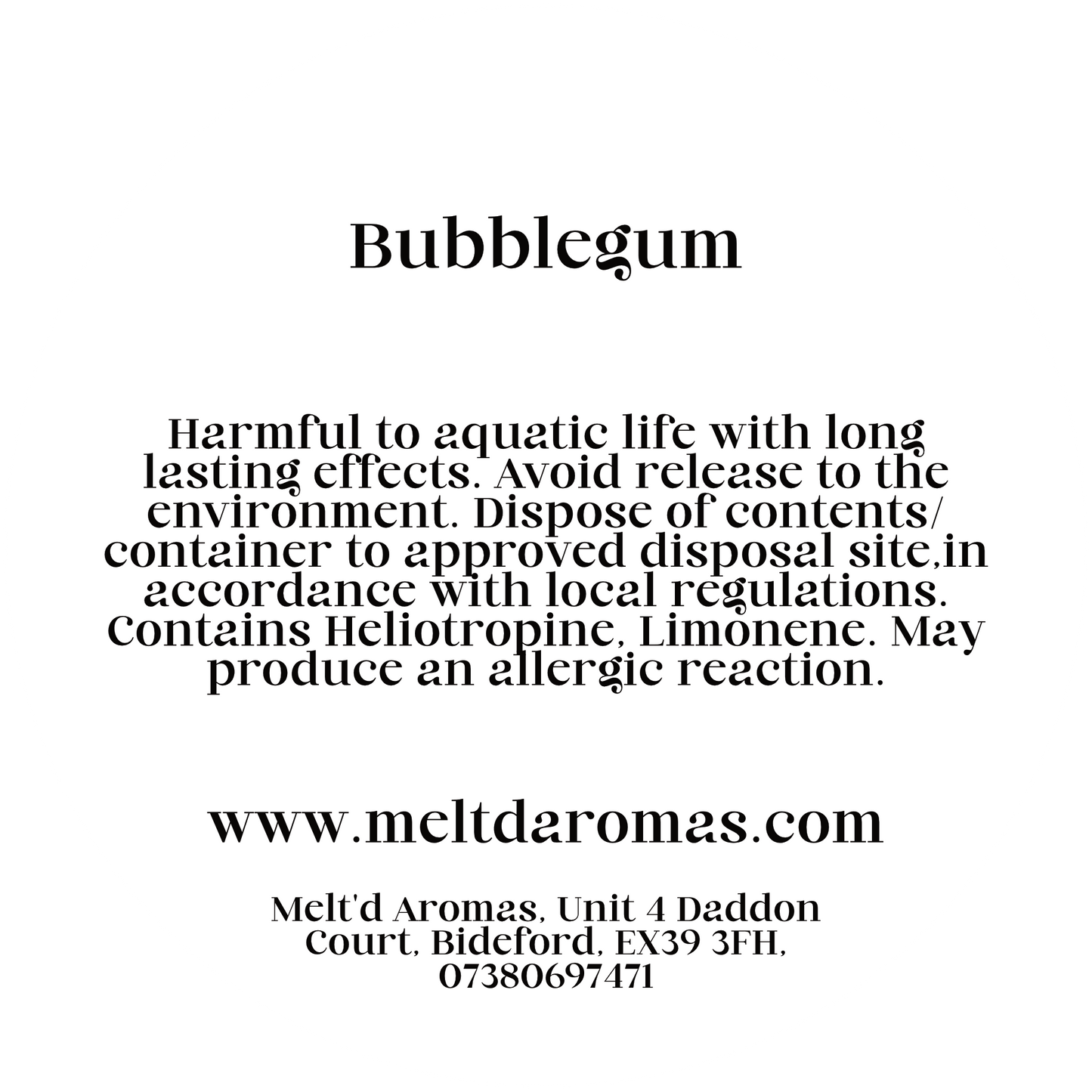 Bubblegum - Wax Melt