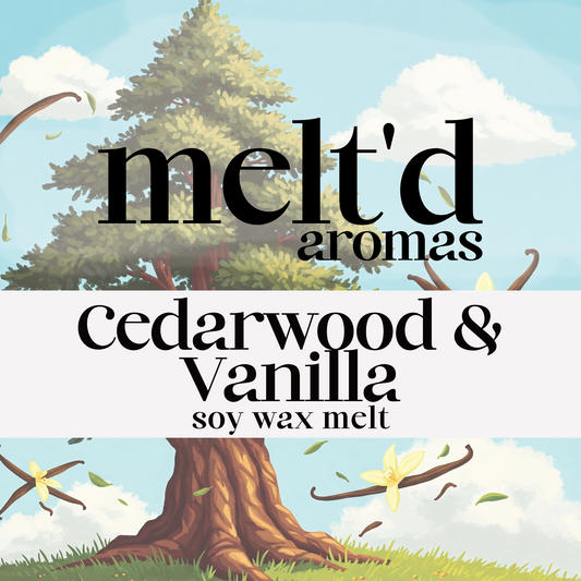 Cedarwood & Vanilla - Wax Melt