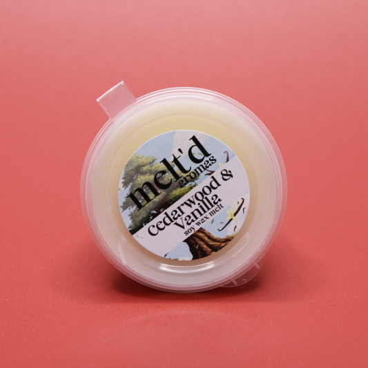 Cedarwood & Vanilla - Wax Melt