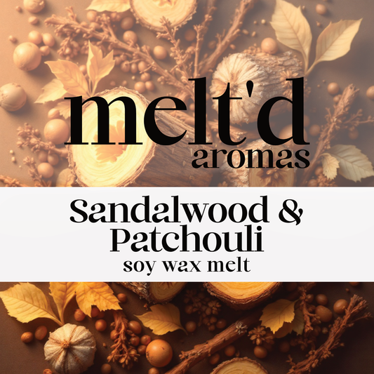 Sandalwood & Patchouli - Wax Melt