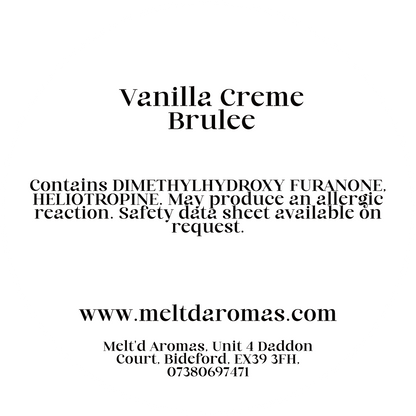 Vanilla Crème Brulée - Wax Melt